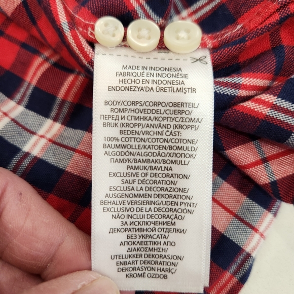 Polo Ralph Lauren Shirt Mens 2XLT Red Plaid Long Sleeve Classic Fit Outdoors - Picture 8 of 9